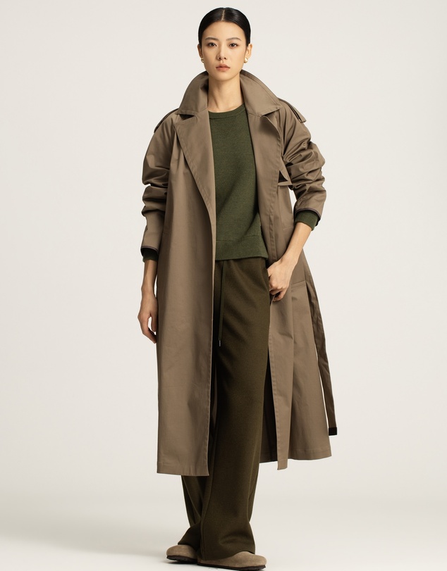 IDA+S - Delphine Cotton Trench Coat