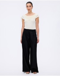 Minima Esenciales - Laramie Draped Bodysuit