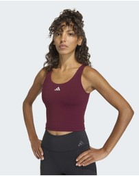 adidas Performance - 3 Stripes Studio All Me Light Support Tank Womens