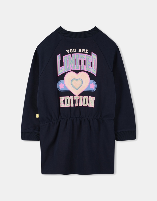 Billieblush - Logo Heart Long Sleeve Dress - Kids-Teens