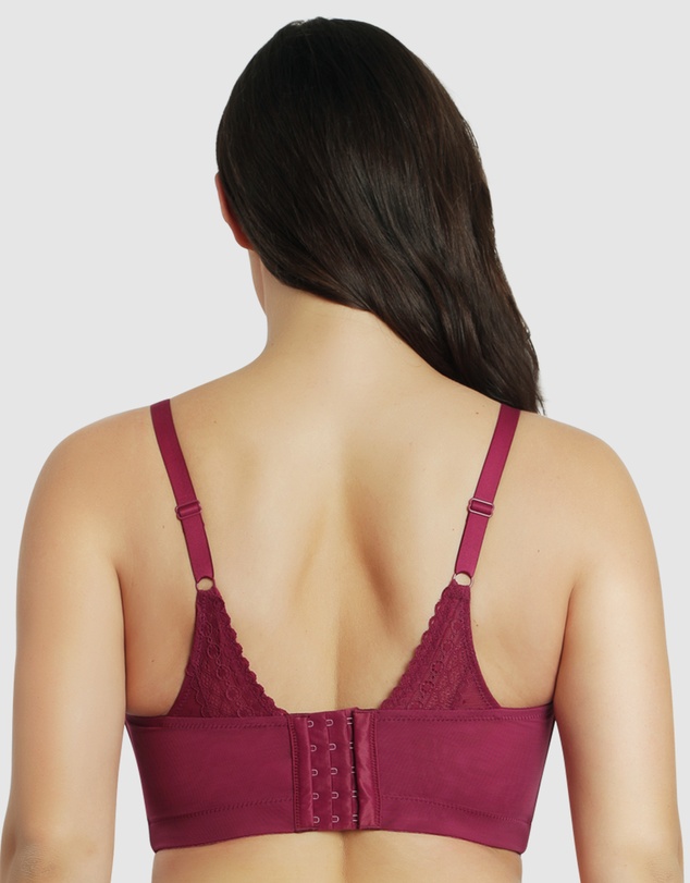 Parfait - Mia Dot Longline Padded Lace Bralette