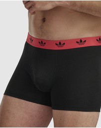 adidas Originals - 3 Pack Comfort Flex Cotton Trunk Underwear
