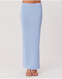SNDYS - Rumer Shimmer Knit Maxi Skirt