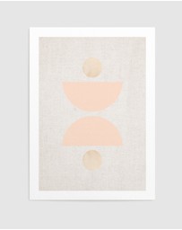 Olive et Oriel - Bohemian Abstract II Art Print