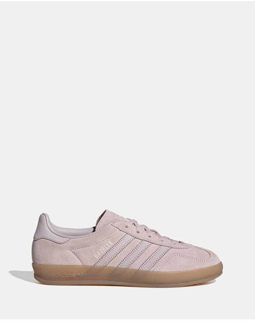 adidas gazelle silver green womens GAZELLE INDOOR BORDEAUX – Laced Run