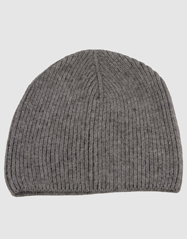 Max Alexander - European Made Charcoal Soft Wool Beanie