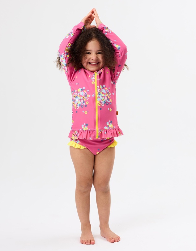 Goldie + Ace - Floral Rash Jacket - Babies-Kids