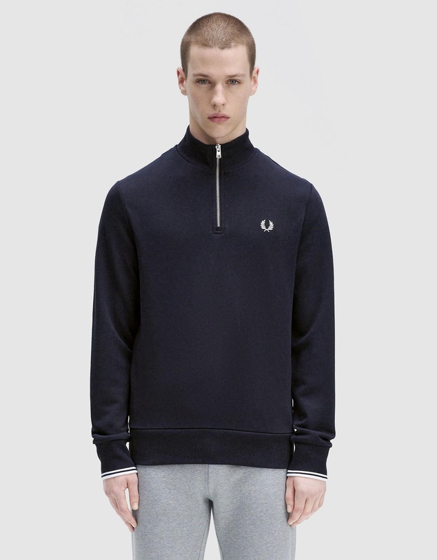 Fred Perry - Half Zip Sweatshirt