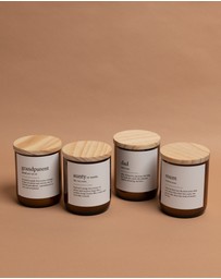 The Commonfolk Collective - Mum ~ Dictionary Meaning Candle