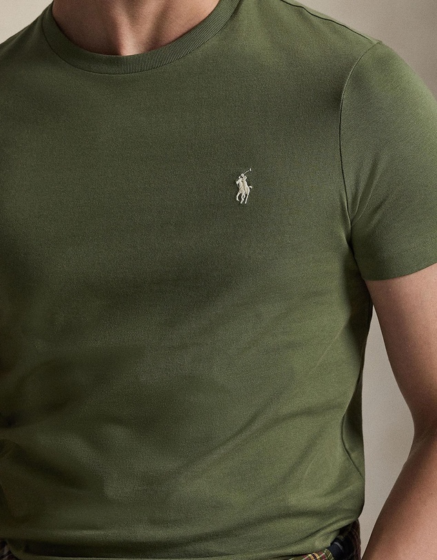 Polo Ralph Lauren - Custom Slim Fit Jersey Crewneck T-Shirt - ICONIC EXCLUSIVE