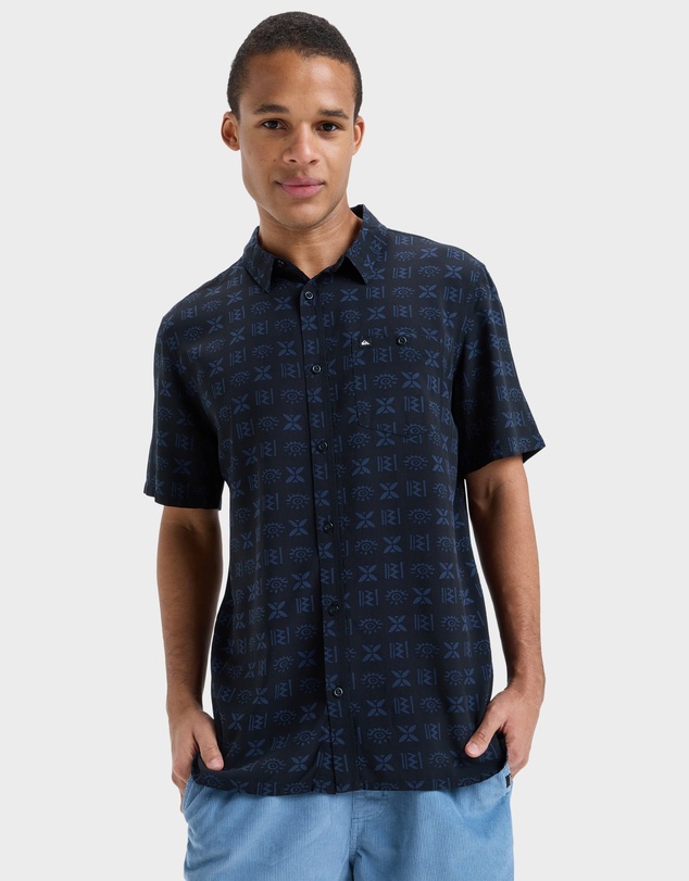 Quiksilver - Mens Safe Paradise Short Sleeve Shirt