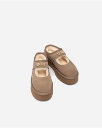 Ozwear Connection Uggs - Ugg Mary Jane Emb Logo Platform