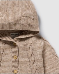 Wilson & Frenchy - Organic Knitted Cable Jacket - Babies