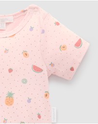 Purebaby - Pointelle Bodysuit -Kids-Babies