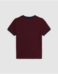 Polo Ralph Lauren - Polo Bear Cotton Ringer Tee - Kids