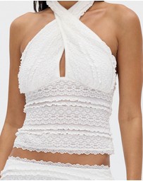 Third Form - Sway Wrap Neck Top