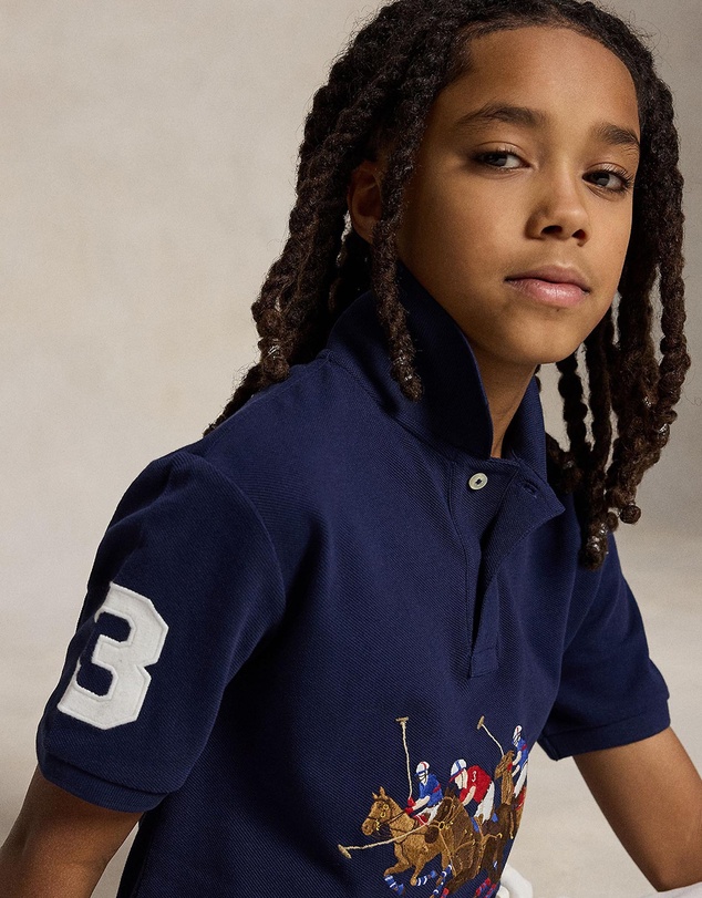 Polo Ralph Lauren - Triple-Pony Cotton Polo Shirt - Teens