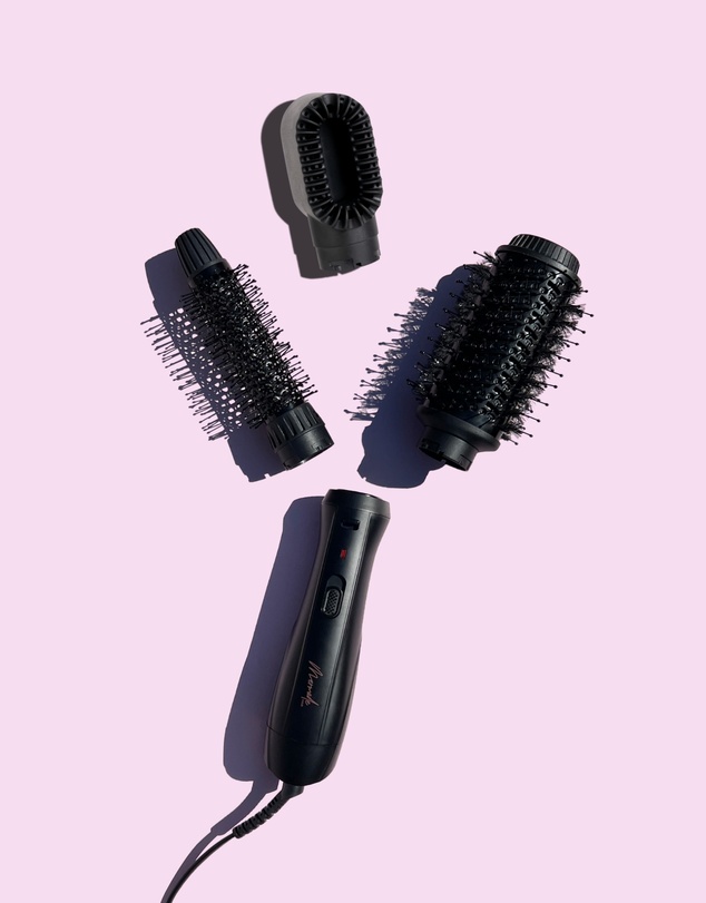Mermade Hair - Interchangeable Blow Dry Brush Black