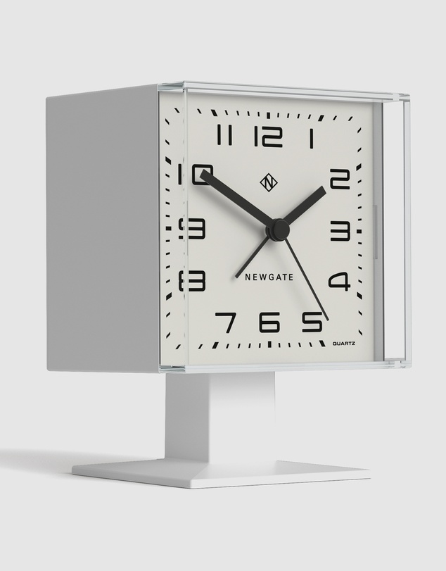 Newgate - Newgate Victor Alarm Clock Pebble White