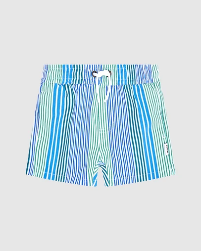 Huxbaby - Variegated Stripe Shorts - Babies-Teens