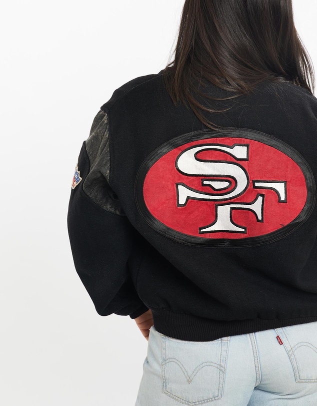 Vintage by The Real Deal - Pre Loved - Vintage 90s NFL San Francisco 49ers Varsity Jacket