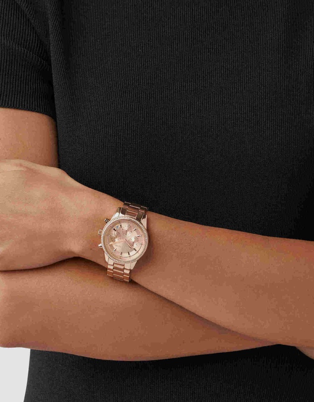 Michael Kors - Bryant Rose Gold Tone Tone Chronograph Watch