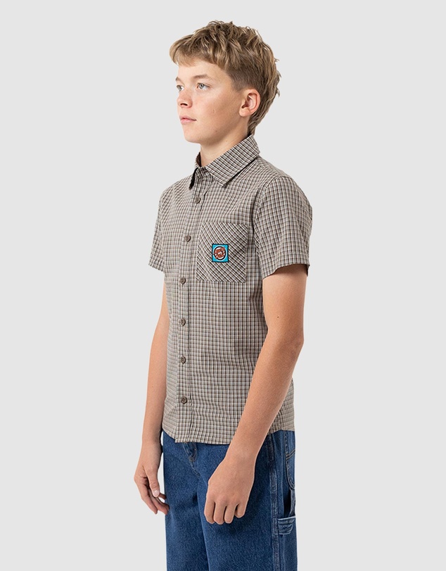 Santa Cruz - Roskopp Target Dot Patch Shirt - Teens