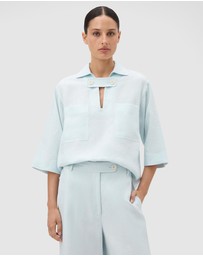 Oroton - Tab Detail Tunic