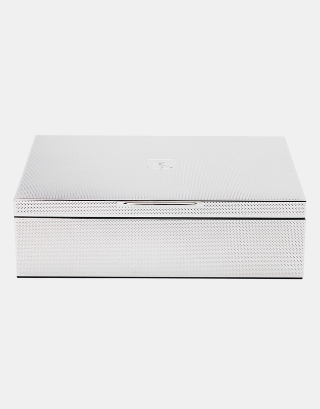 Wolf - Wolf Silver Large Keepsake Box
