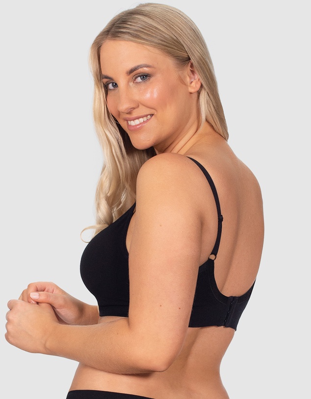B Free Intimate Apparel - Wirefree Padded T-Shirt Bra (A-B-C-D-DD-E) Cup