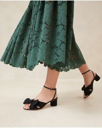 Loeffler Randall - Dahlia Pleated Knot Mules