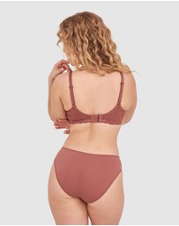 Bras N Things - NKD Lightly Lined Wirefree Bra - Mocha