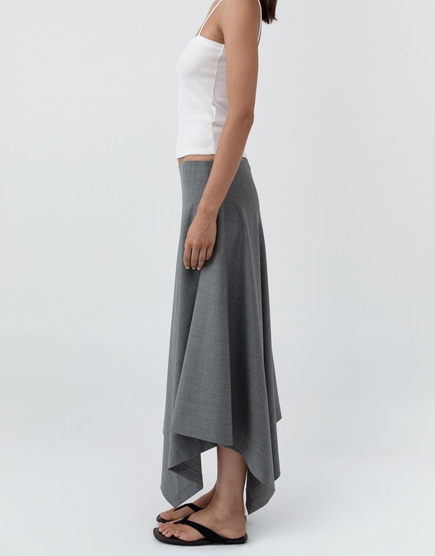 St. Agni - Wool Asymm Skirt