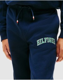 Tommy Hilfiger - Boys Logo Embroidery Terry Joggers - Teens