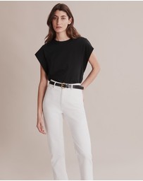 Country Road - Skinny Solid Buckle Belt