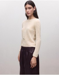M.N.G - Semi-Transparent Alpaca Sweater