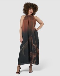 Pink Dusk by Curve Project - Aphrodisiac Maxi Dress