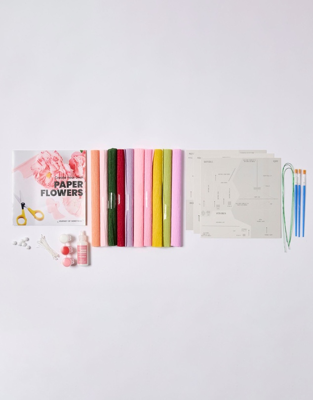 Journey Of Something - Paper Flower Making Kit