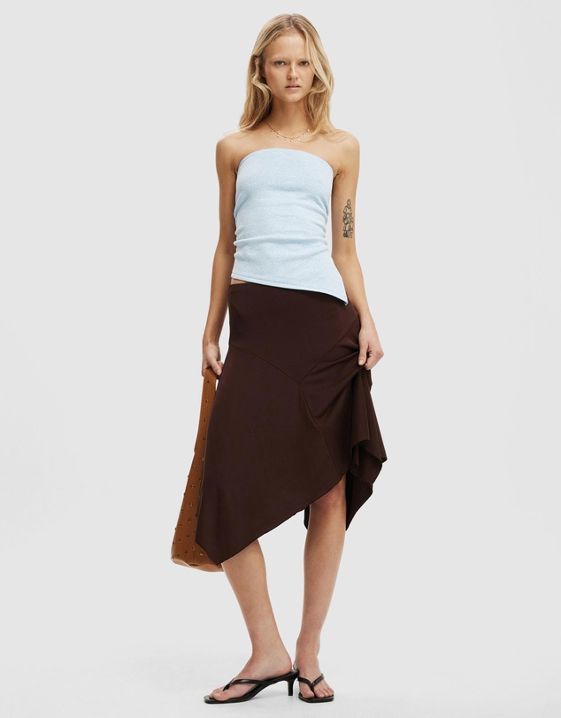Cotton On - Asymmetric Ruched Bandeau