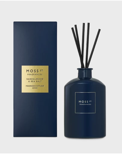 Moss St Fragrances - Sandalwood & Sea Salt Fragrance Diffuser 300ml
