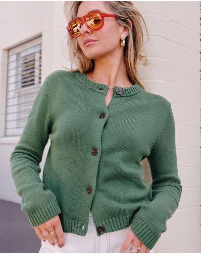 Ceres Life - Nelly Long Sleeve Knit Cardi