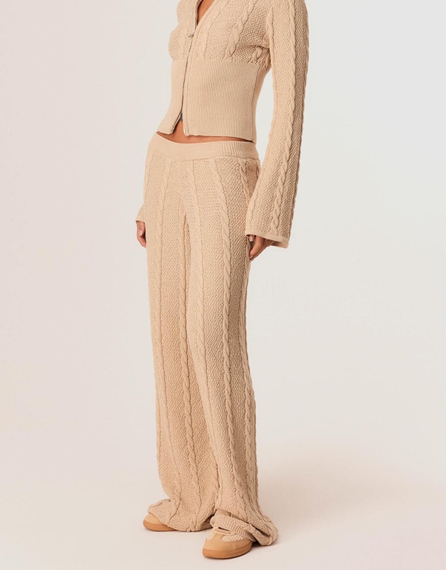 SNDYS - Cici Cable Knit Pants