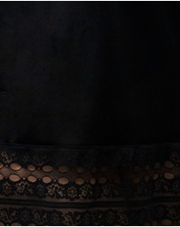 Naturana - Trimmable Half Slip Lingerie Underskirt With Lace