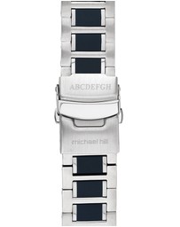 Michael Hill - Solar Powered Men's Watch with Black Tone in Stainless Steel