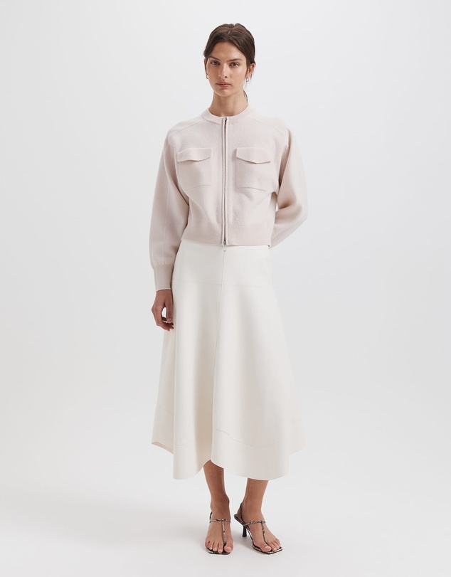 SABA - Amaya Boiled Wool Bomber