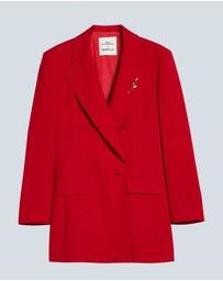 Marella - ICONIC EXCLUSIVE - Emily Ratajkowski - Waisted Blazer