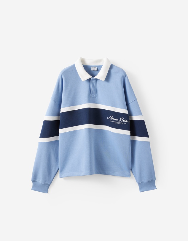 Cotton On - Cropped Fit Graphic Fleece Polo