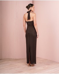 Azzurielle - Selda Diamante Halter Gown
