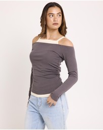 Insight - Eva Layered Long Sleeve Top