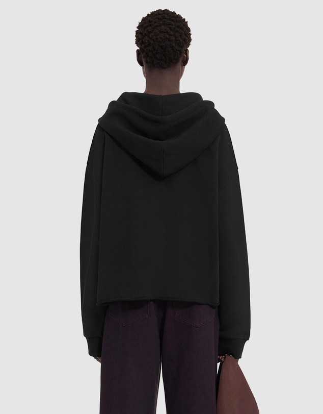 MM6 Maison Margiela - Brand Patch Hooded Sweatshirt